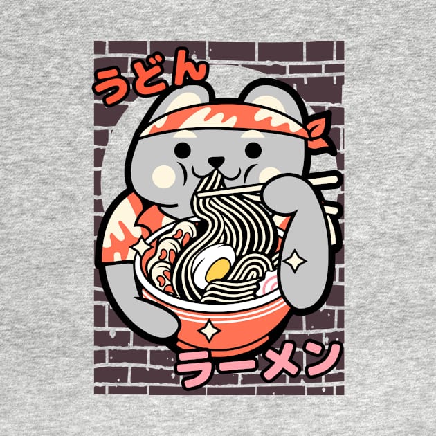 Bear Ramen by vukojev-alex